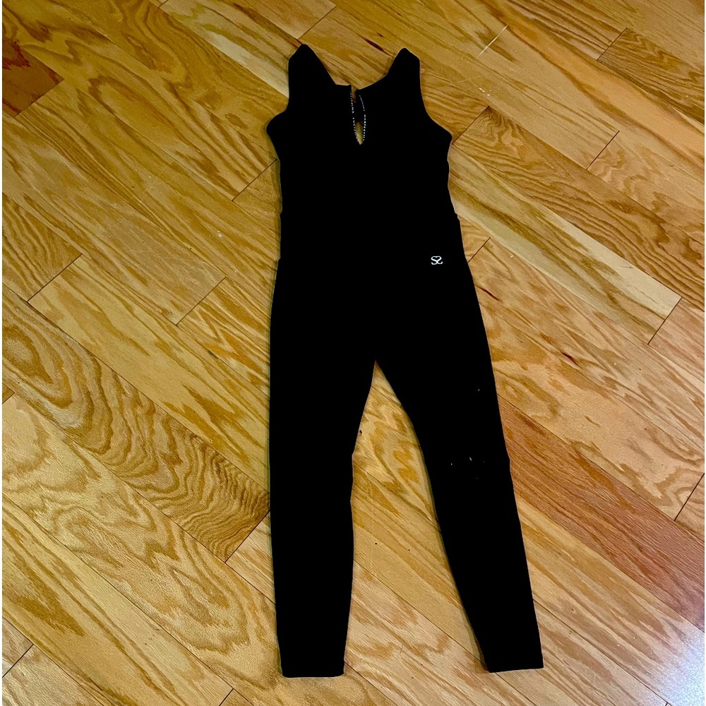 Topissima zip front jumpsuit size small